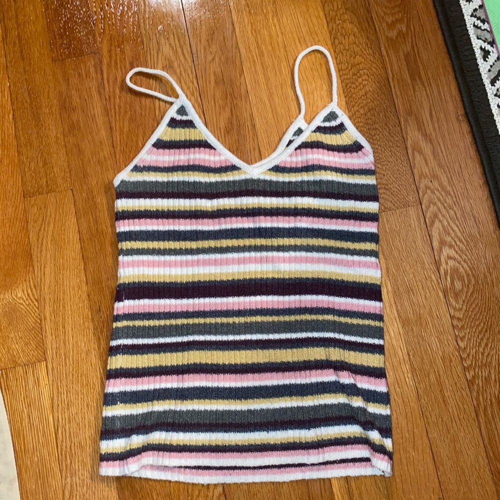 American Eagle multi colored tank top